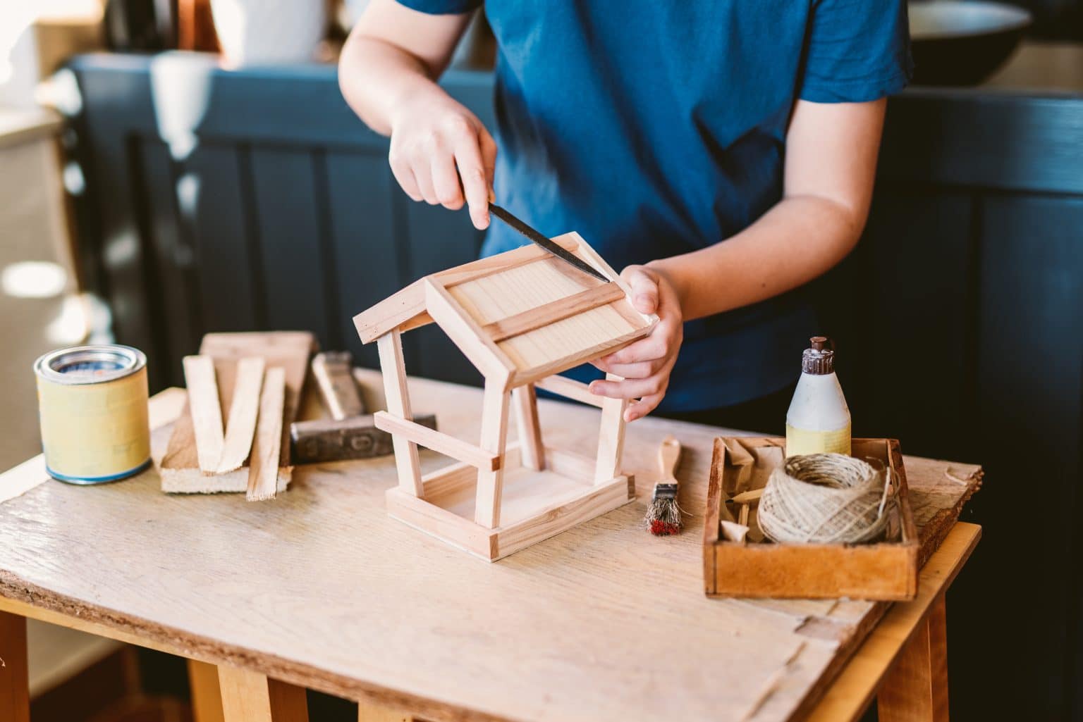 Comment fabriquer une mangeoire oiseaux en palette