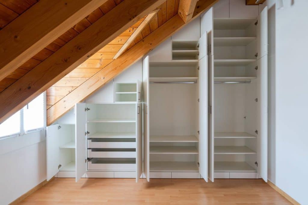 chambre dressing sur mesure petits espaces hauteur recoin optimisation dimension